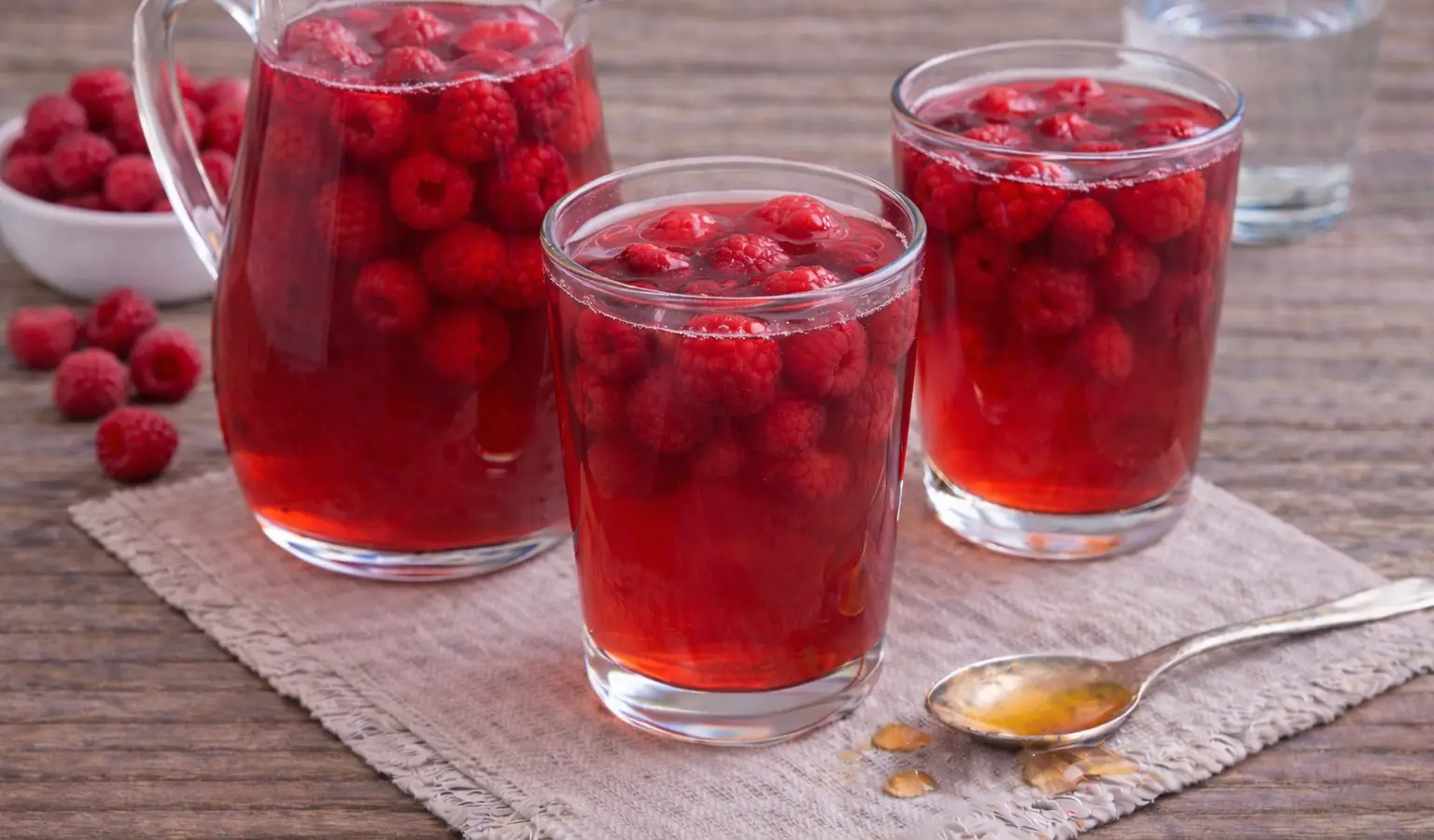 Kompot z malin