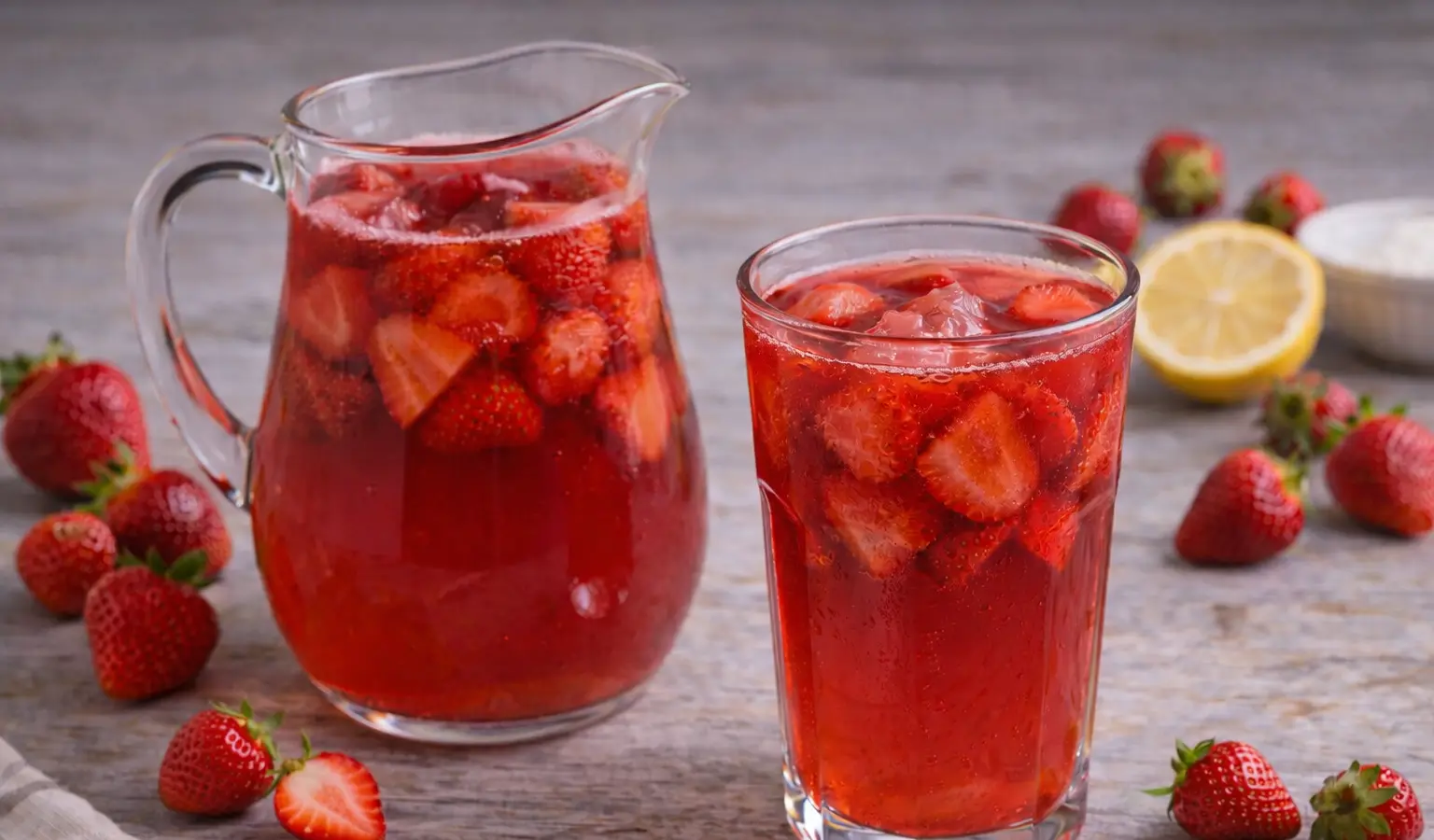 Kompot z truskawek