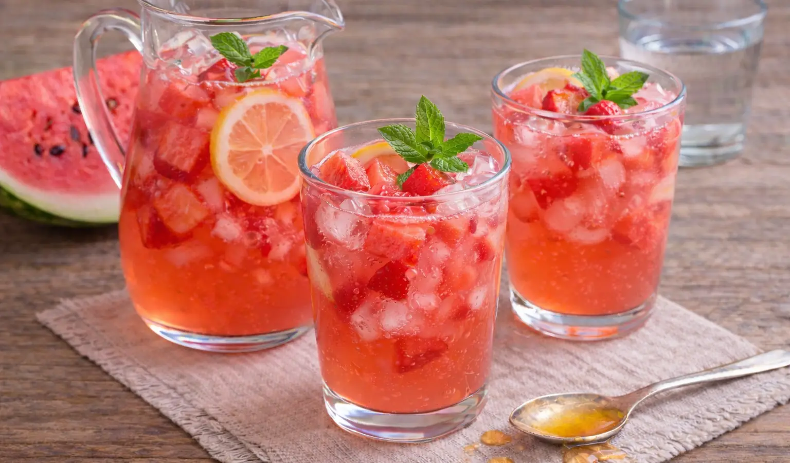 Lemoniada z arbuzem