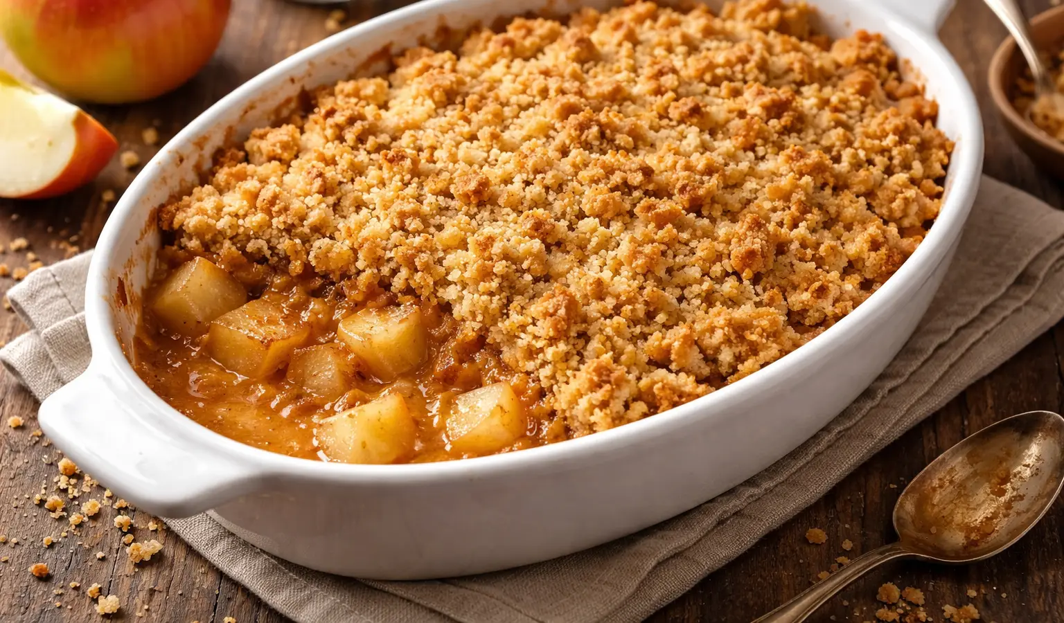 Crumble jabłkowe