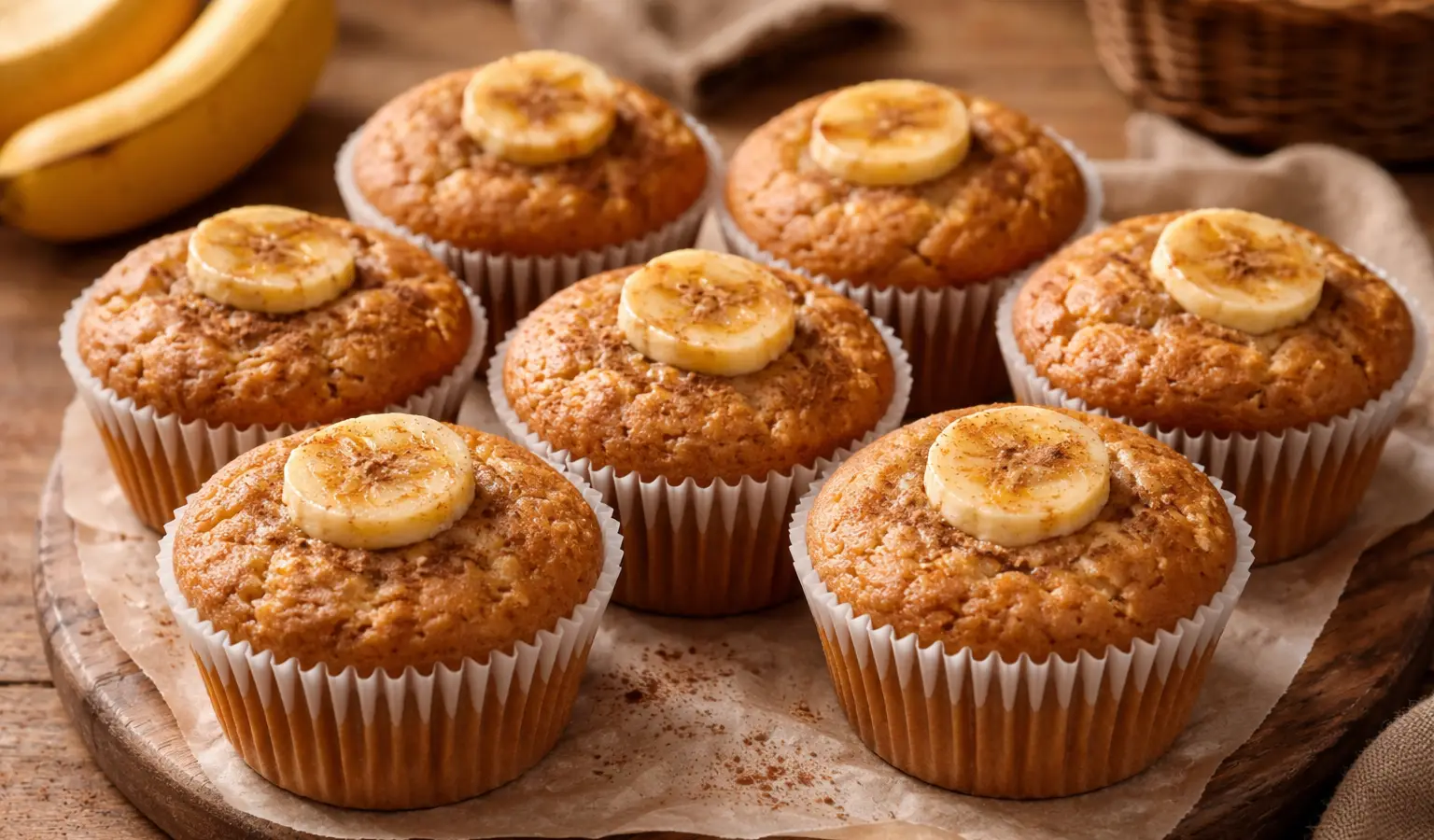 Muffiny bananowe