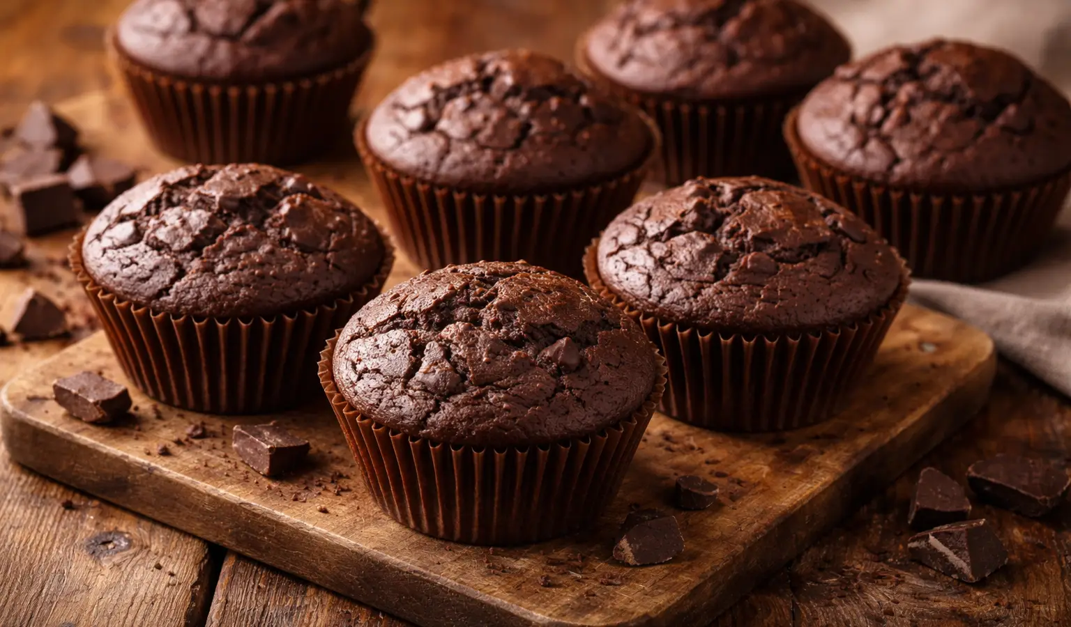 Muffiny czekoladowe